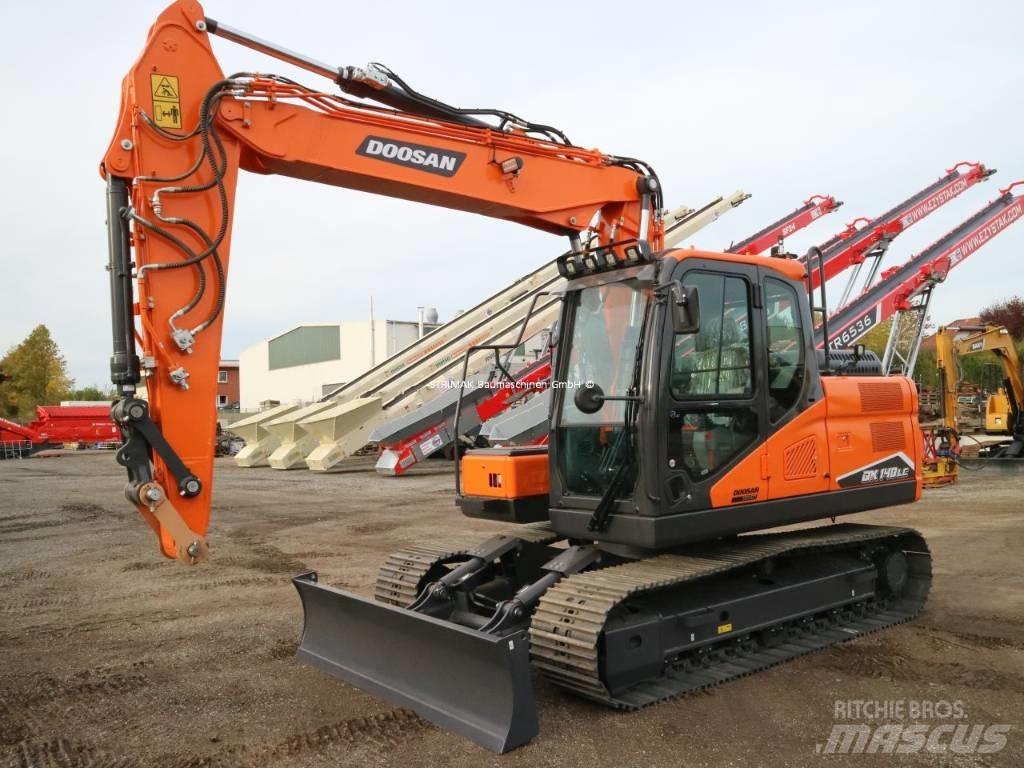 Doosan DX 140 LC-7 Kāpurķēžu ekskavatori