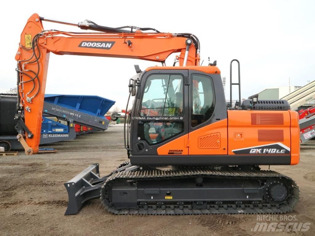 Doosan DX 140 LC-7 Kāpurķēžu ekskavatori
