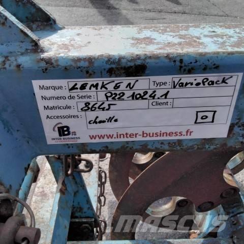 Lemken Variopack Cita augsnes apstrādes tehnika un papildaprīkojums