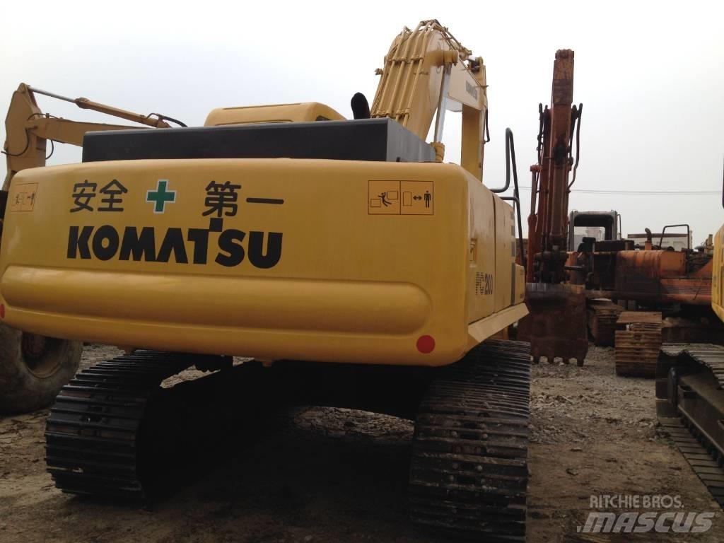 Komatsu PC200-6 Kāpurķēžu ekskavatori