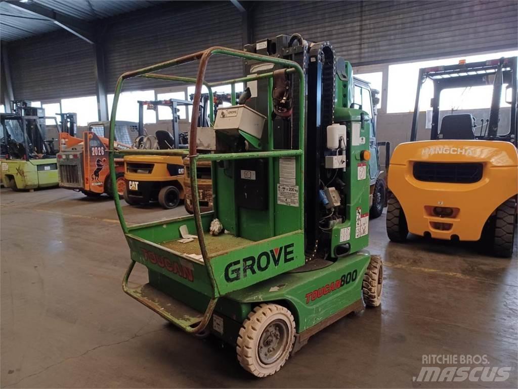 JLG TOUCAN 800 Citi pacēlāji un platformas