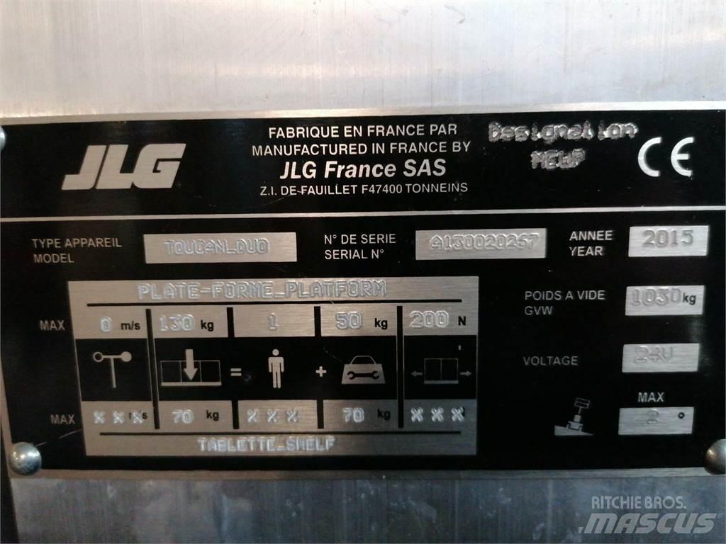 JLG TOUCAN DUO Citi pacēlāji un platformas