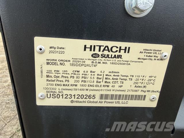 Sullair 185 / D Būvniecība- Citi