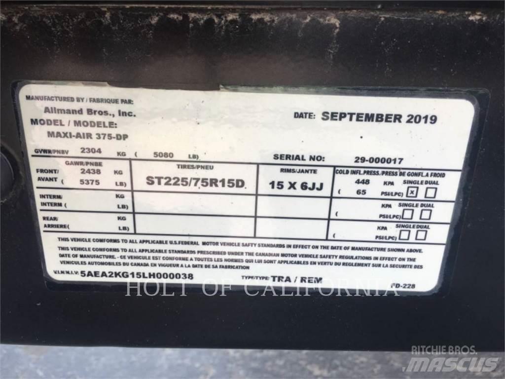 Allmand COMPRES375 Saspiesta gaisa žāvētāji