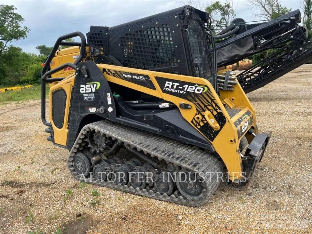 ASV RT-120F Lietoti riteņu kompaktiekrāvēji