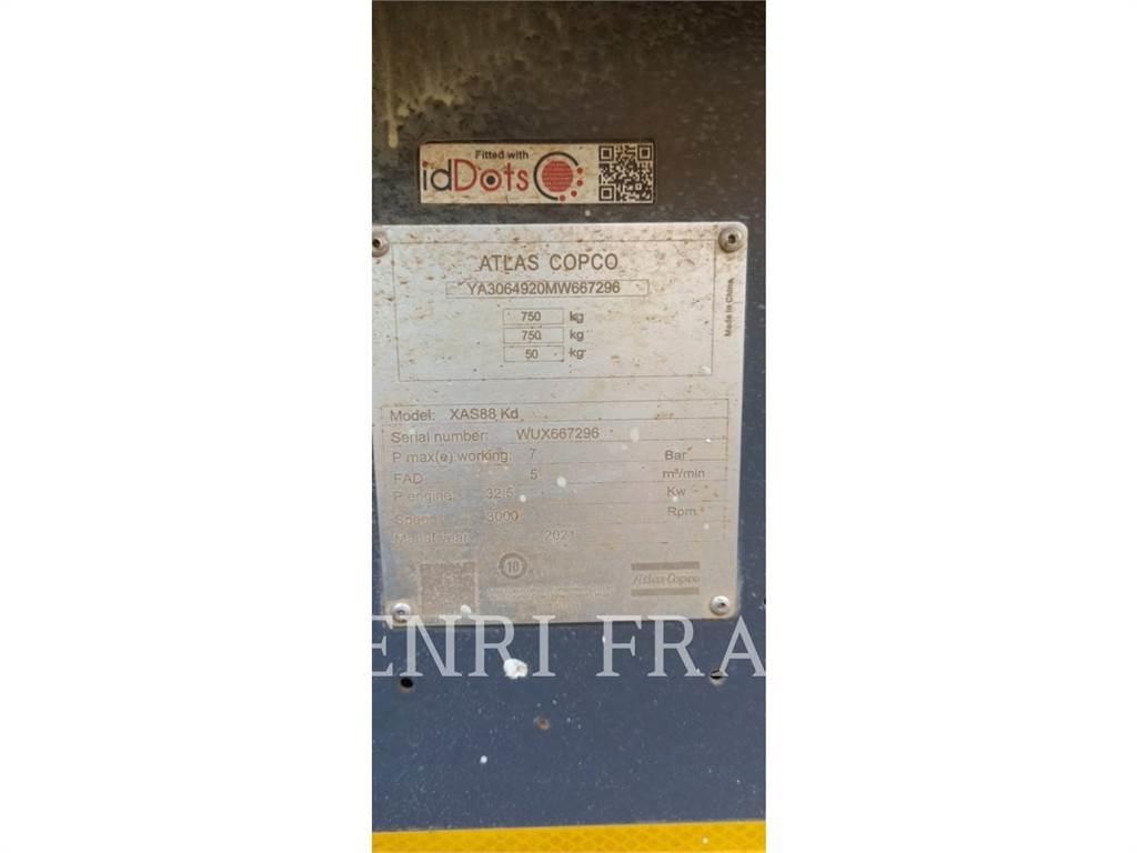 Atlas Copco XAS88KD Būvniecība- Citi