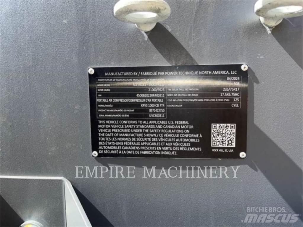 Atlas Copco XRVS1000CD Kompresori