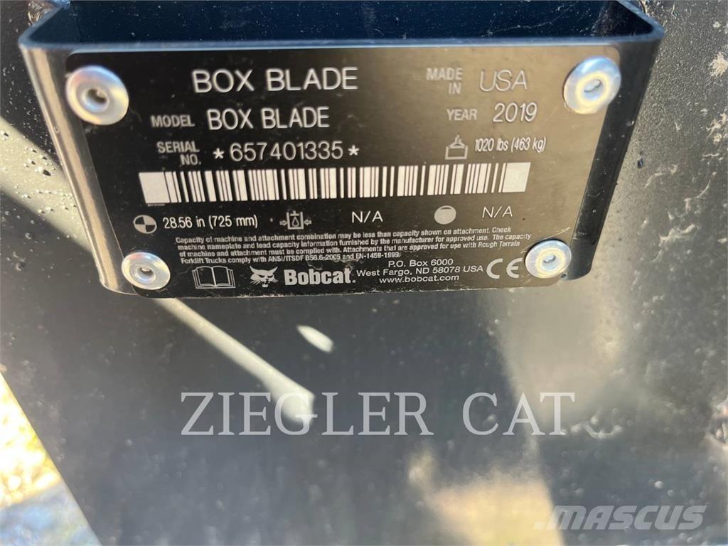 Bobcat BOXBLADE Lietoti riteņu kompaktiekrāvēji