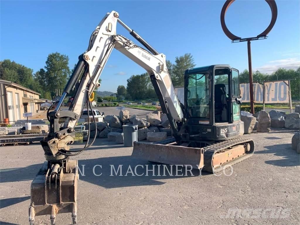 Bobcat E55 Kāpurķēžu ekskavatori