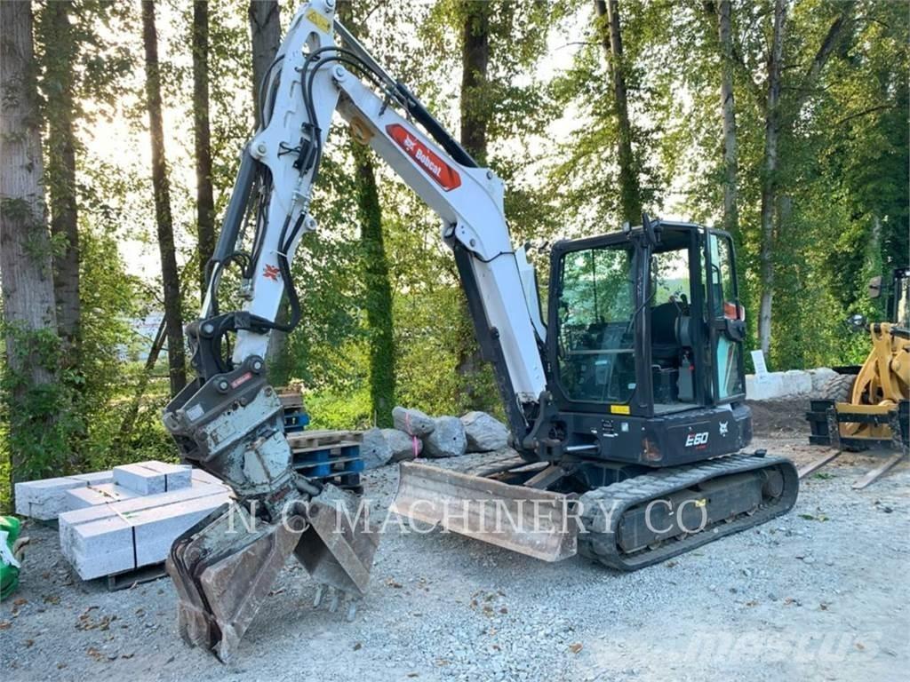 Bobcat E60 Kāpurķēžu ekskavatori