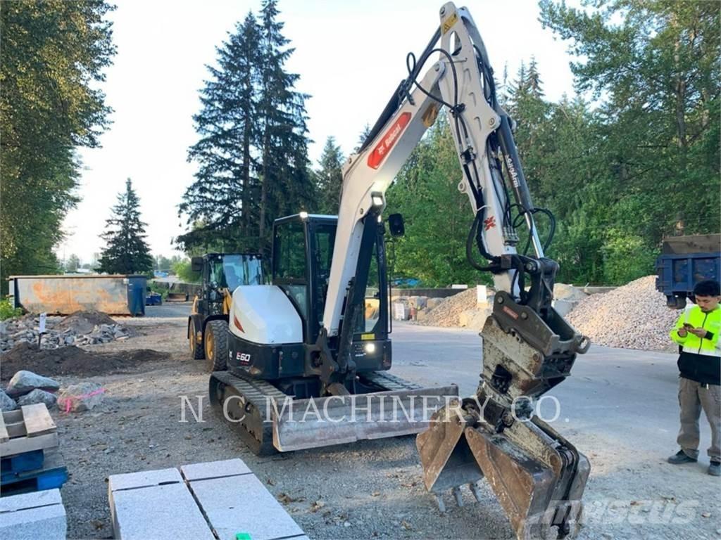 Bobcat E60 Kāpurķēžu ekskavatori
