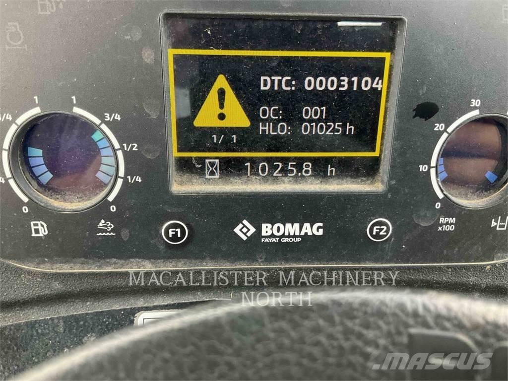 Bomag BW161 Divvalču grunts veltņi