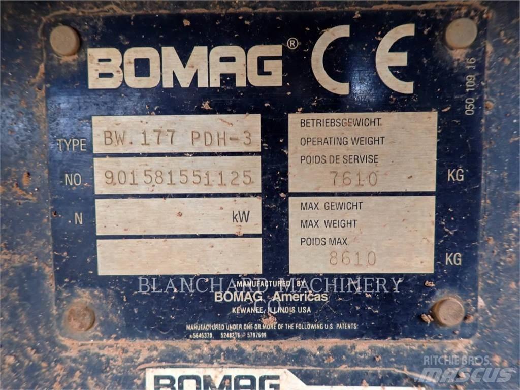 Bomag BW177PDH-3 Vienvalča grunts veltņi