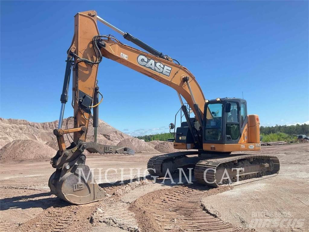 CASE CX235 Kāpurķēžu ekskavatori