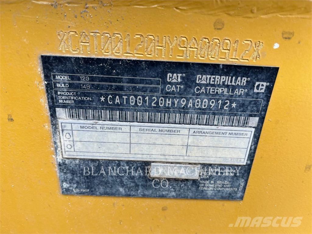 CAT 120 Greideri