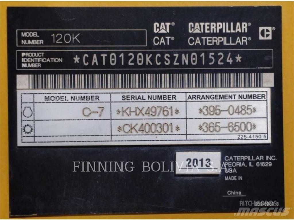 CAT 120K Greideri