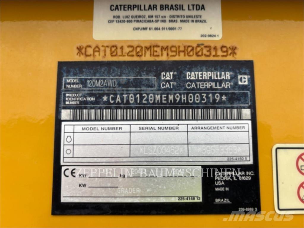 CAT 120M Greideri