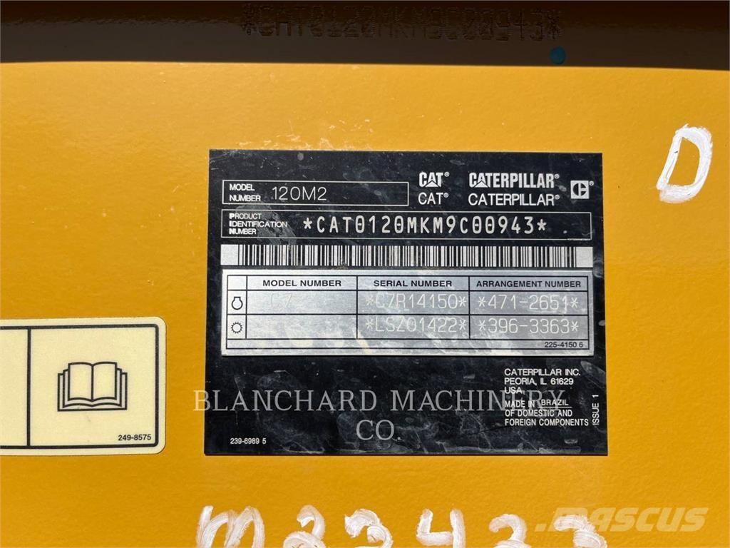 CAT 120M2 Greideri