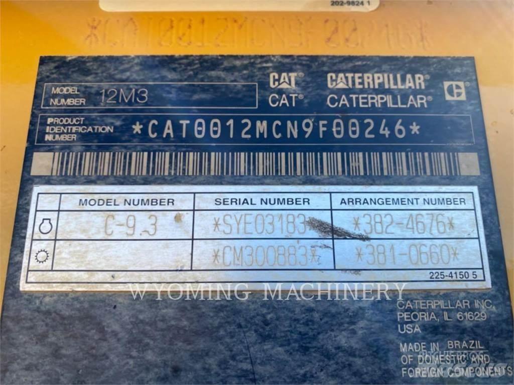 CAT 12M 3 Greideri