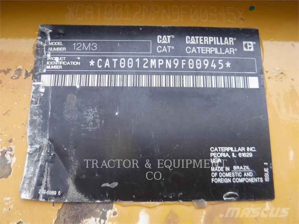 CAT 12M3 Greideri