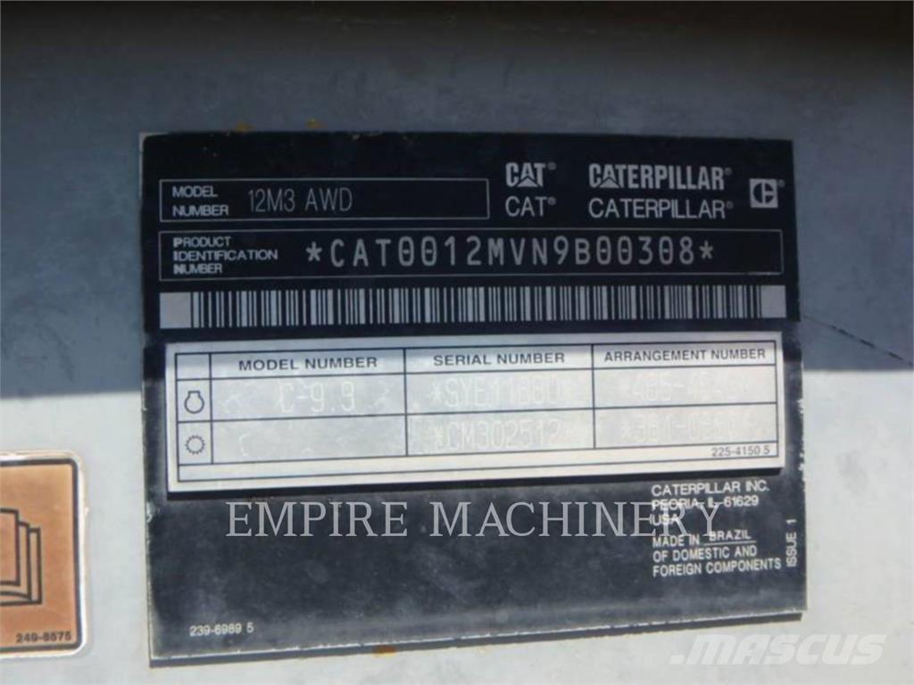 CAT 12M3 AWD Greideri