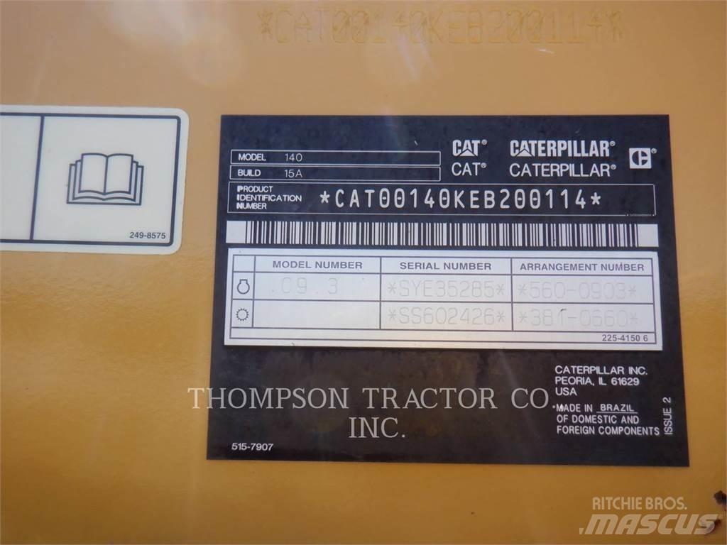 CAT 140 Greideri