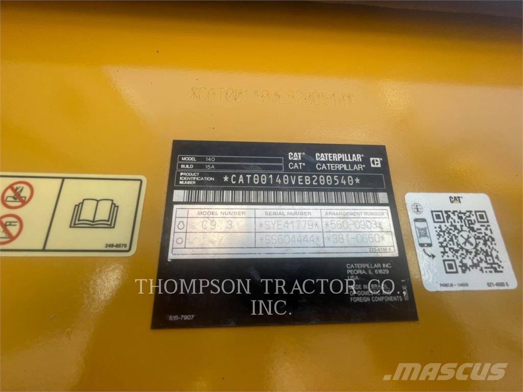 CAT 140 Greideri