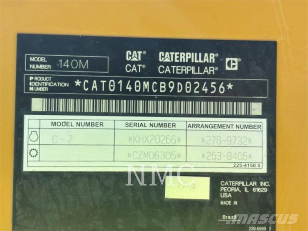 CAT 140M Greideri