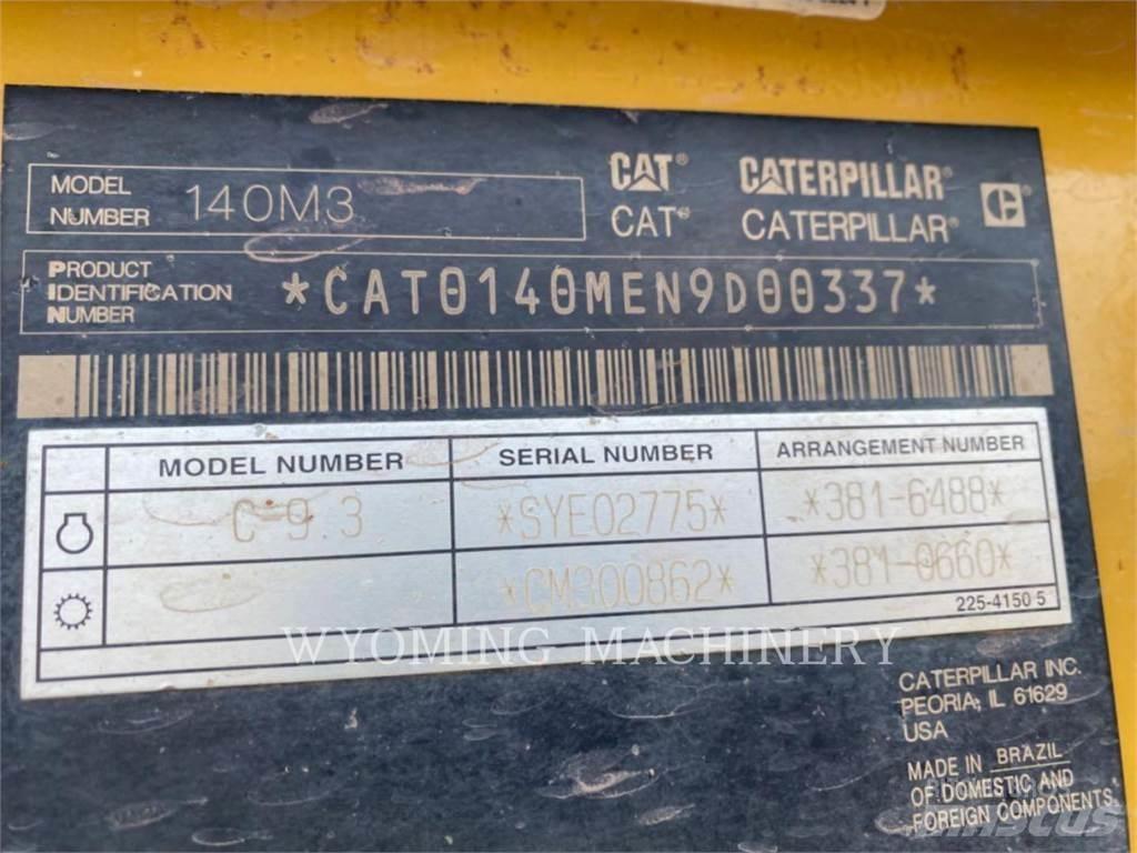 CAT 140M 3 Greideri