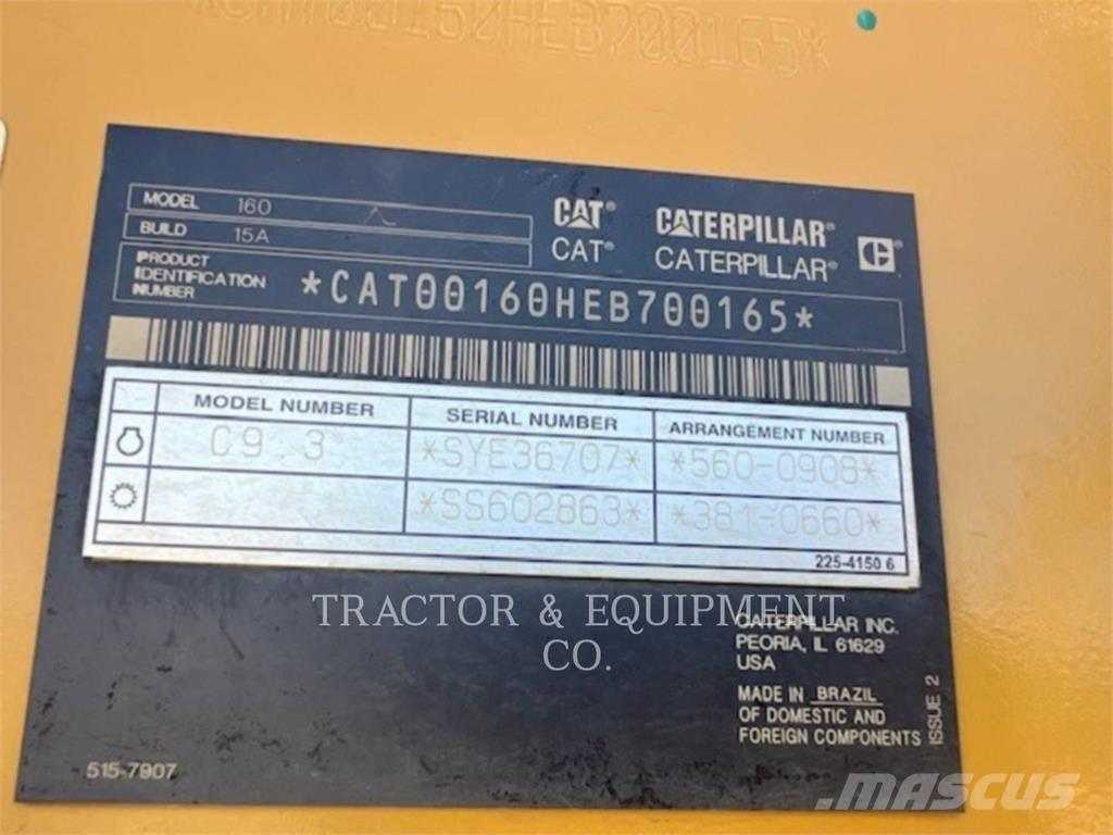 CAT 160-15AWD Greideri