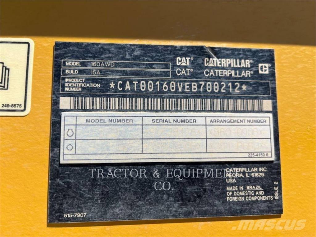 CAT 160 AWD Greideri