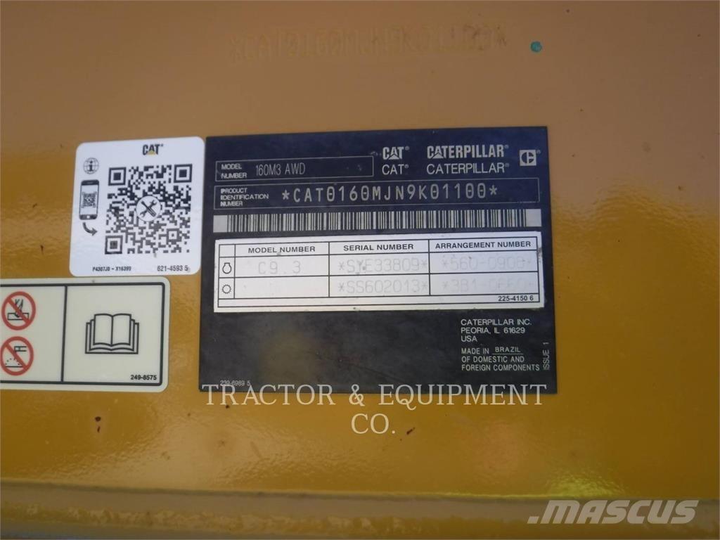 CAT 160M3 AWD Greideri