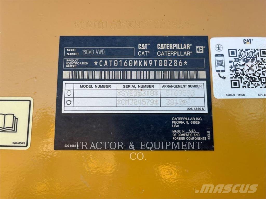 CAT 160M3 AWD Greideri
