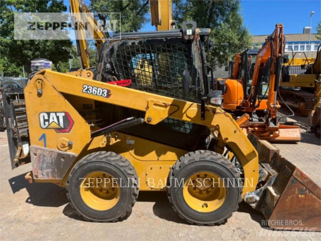 CAT 236D Lietoti riteņu kompaktiekrāvēji