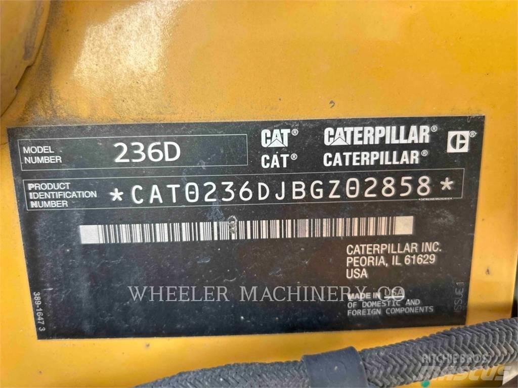 CAT 236D C3 2S Lietoti riteņu kompaktiekrāvēji