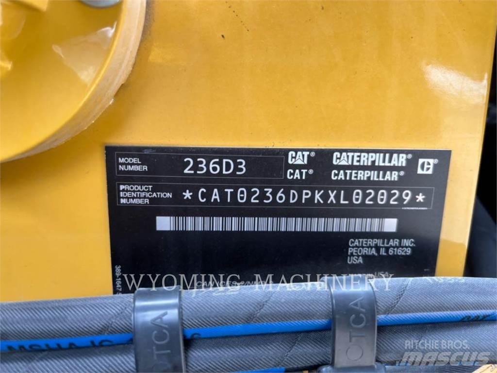 CAT 236D3 Lietoti riteņu kompaktiekrāvēji