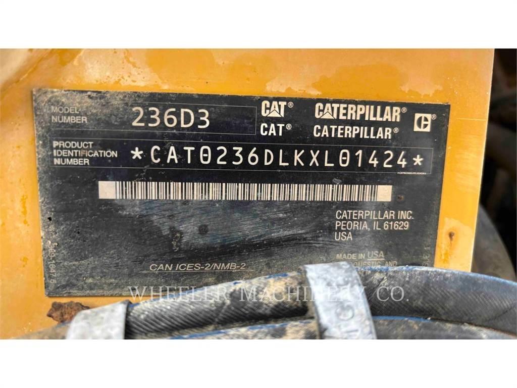 CAT 236D3 C3H2 Lietoti riteņu kompaktiekrāvēji