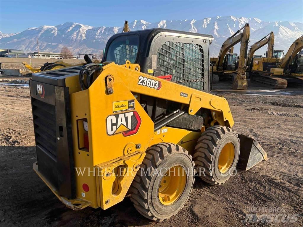 CAT 236D3 C3H2 Lietoti riteņu kompaktiekrāvēji