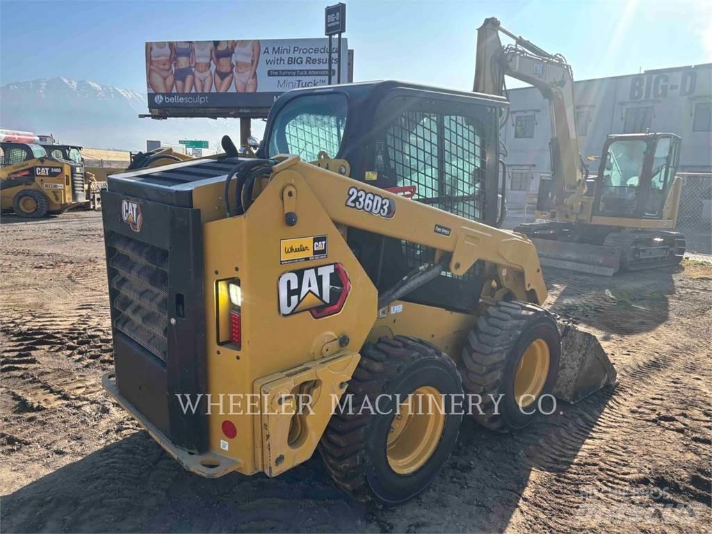 CAT 236D3 C3H2 Lietoti riteņu kompaktiekrāvēji