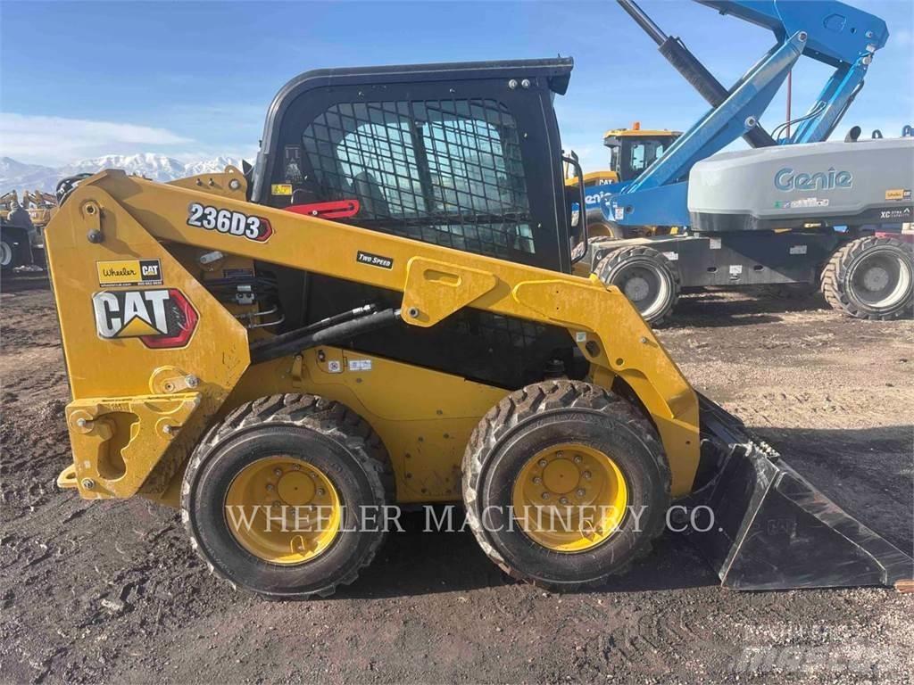 CAT 236D3 C3H2 Lietoti riteņu kompaktiekrāvēji