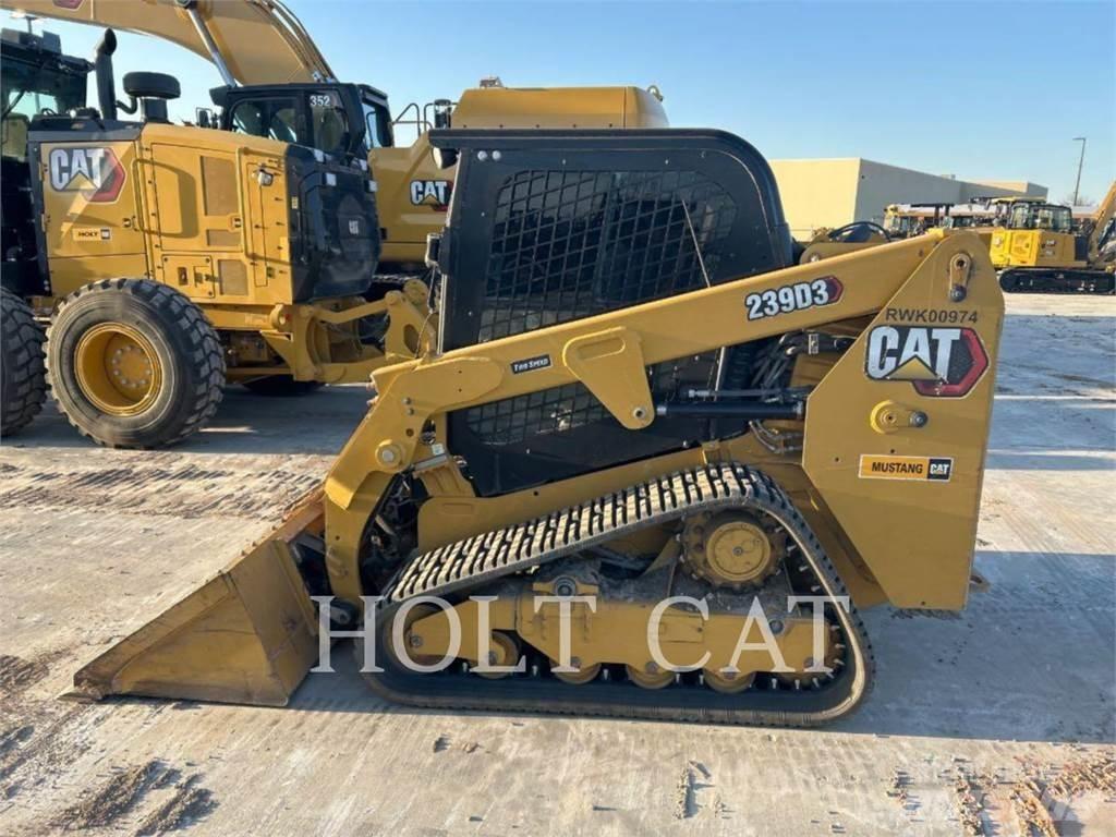 CAT 239D Lietoti riteņu kompaktiekrāvēji