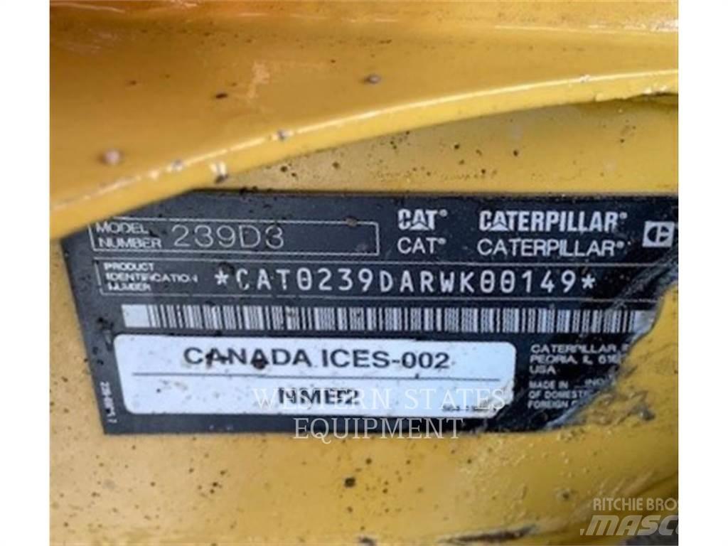CAT 239D3 Lietoti riteņu kompaktiekrāvēji