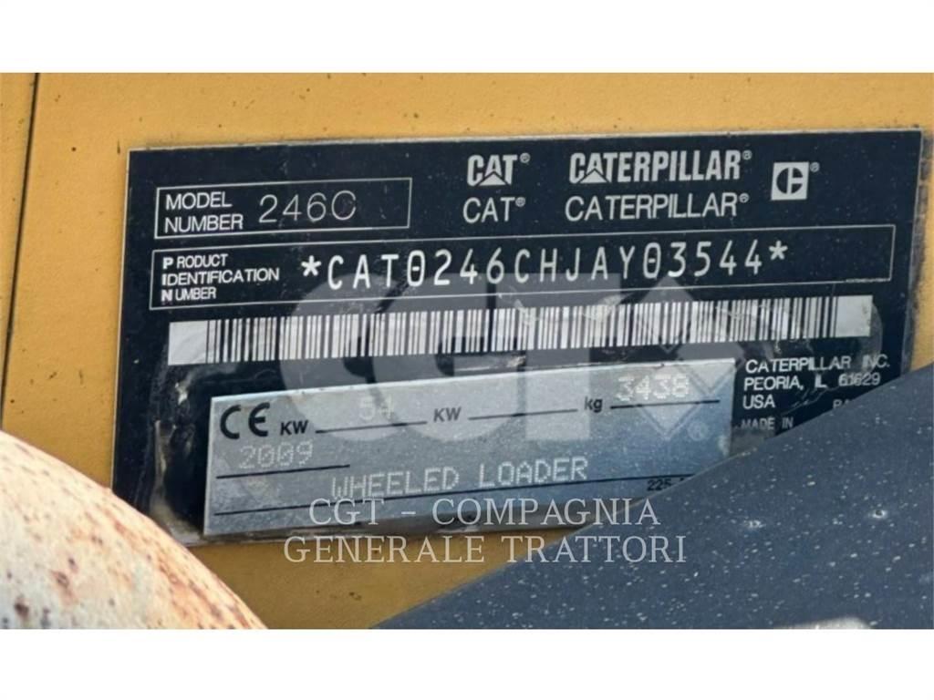 CAT 246C ZDC Lietoti riteņu kompaktiekrāvēji
