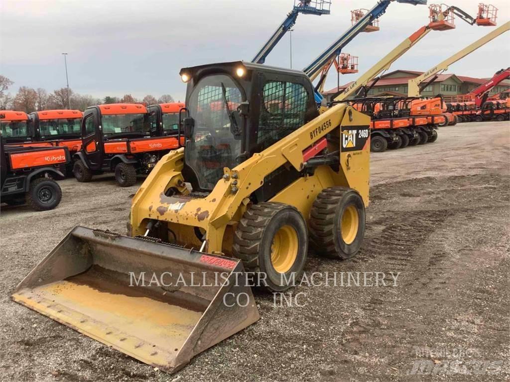 CAT 246D Lietoti riteņu kompaktiekrāvēji