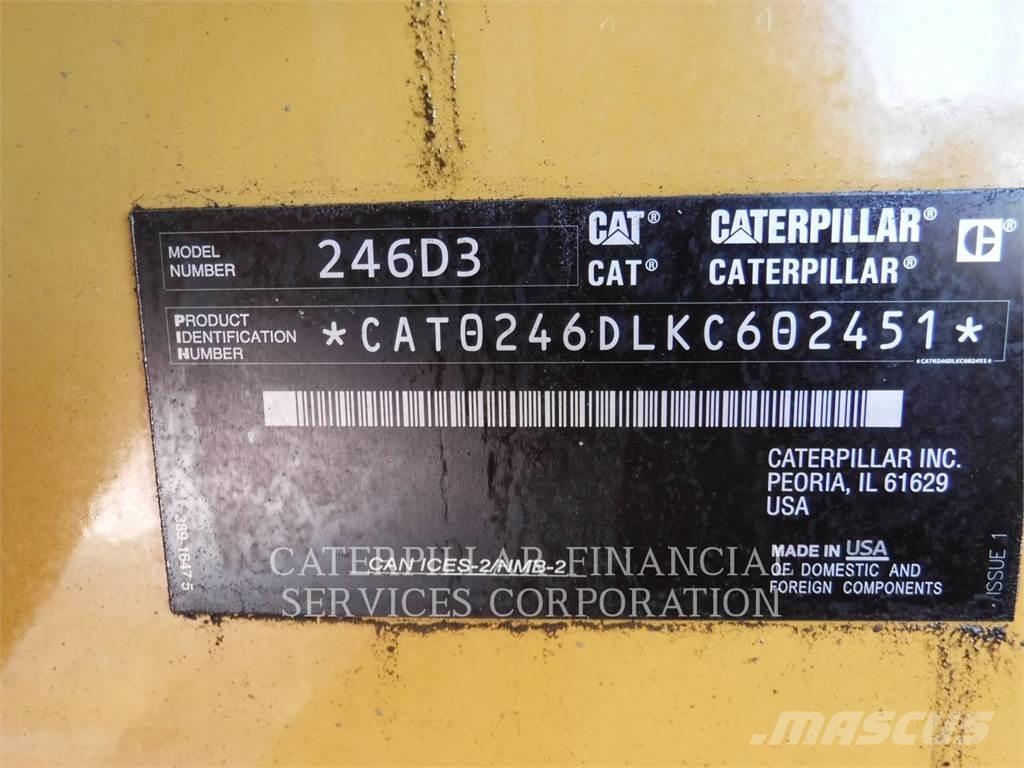 CAT 246D3 Lietoti riteņu kompaktiekrāvēji