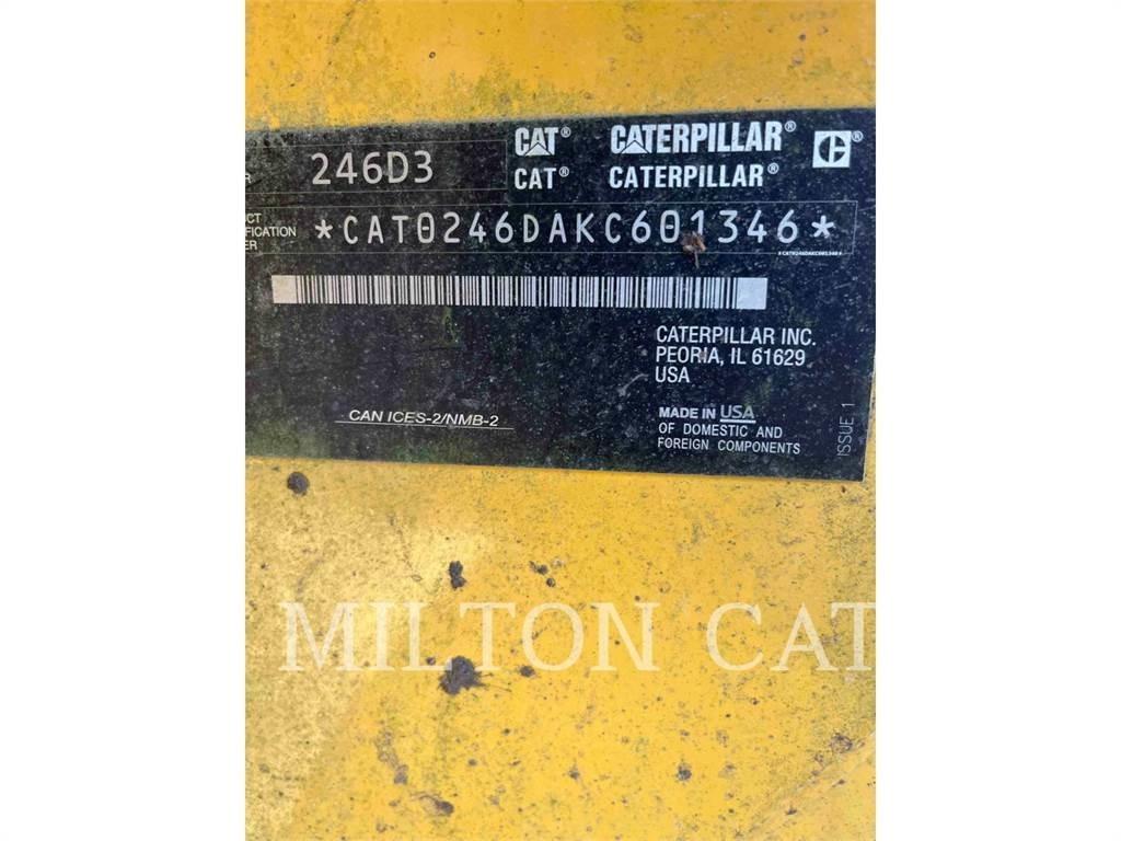 CAT 246D3 Lietoti riteņu kompaktiekrāvēji