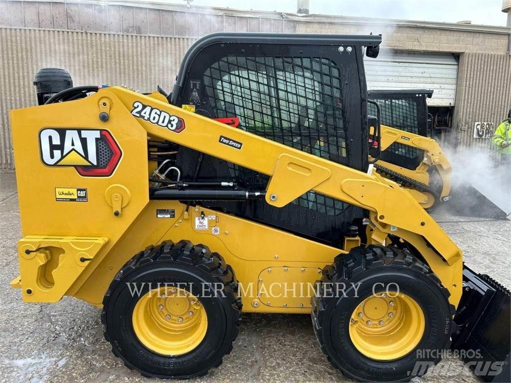 CAT 246D3 C3H2 Lietoti riteņu kompaktiekrāvēji