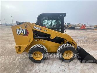 CAT 246D3 C3H2 Lietoti riteņu kompaktiekrāvēji