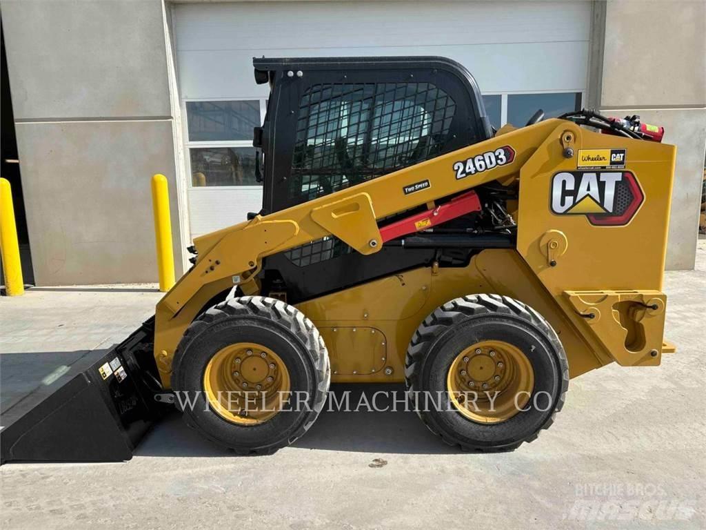CAT 246D3 C3H2 Lietoti riteņu kompaktiekrāvēji