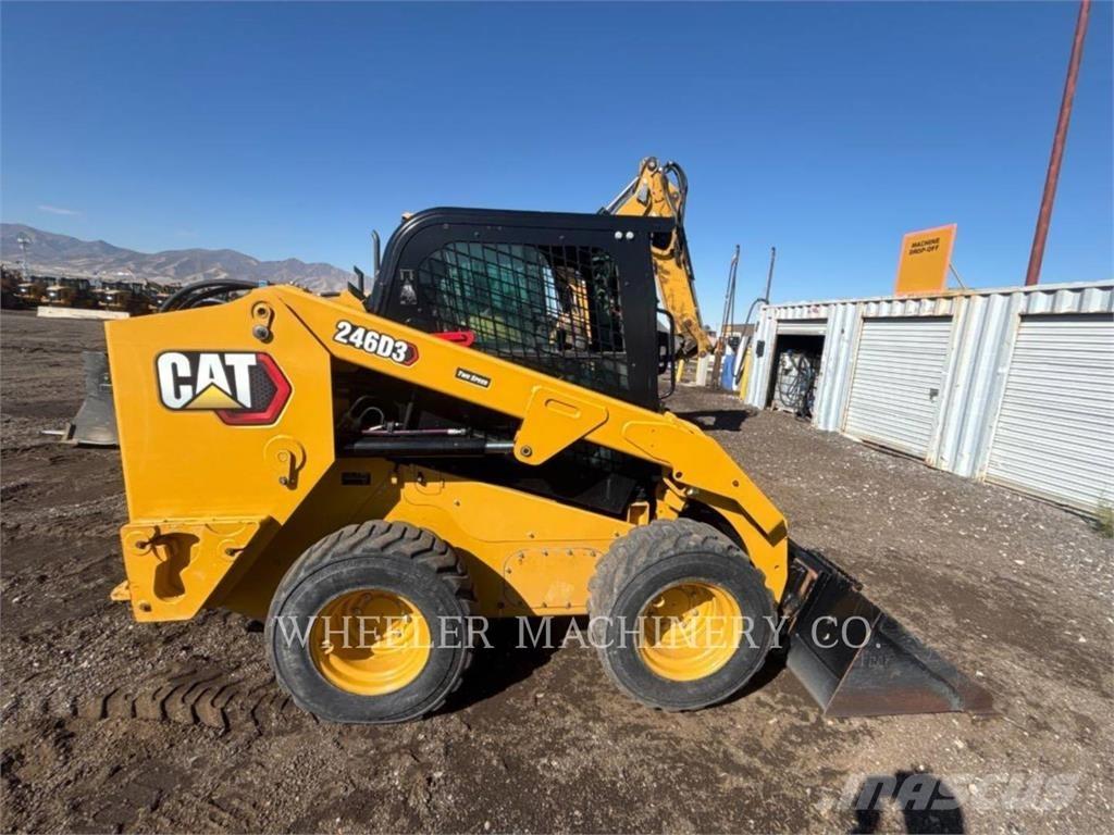 CAT 246D3 C3H2 Lietoti riteņu kompaktiekrāvēji